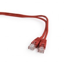 Cablexpert Патч-корд UTP PP12-5M/R кат.5е, 5м, литой, многожильный (красный)
