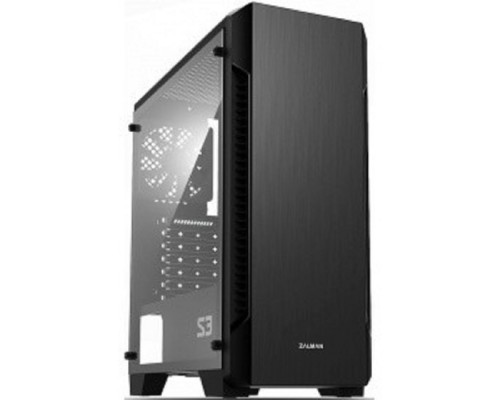 [Корпус] Zalman S3 черный без БП ATX  2xUSB2.0 1xUSB3.0 audio bott PSU