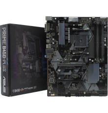 ASUS PRIME B450-PLUS (Socket AM4, ATX, 4xDDR4(128GB), DVI-D/HDMI 2.0, 1xPCIe 3.0x16/1xPCIe 2.0x16/3xPCIe 2.0, 1xLAN, 6xSATA 6Gb/s, 1xM.2, 1xType-C, 4xUSB 3.1, 2xUSB 2.0, 1xPS/2)