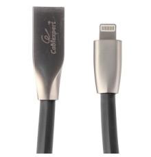 Cablexpert Кабель для Apple CC-G-APUSB01Bk-1.8M, AM/Lightning, серия Gold, длина 1.8м, черный, блистер