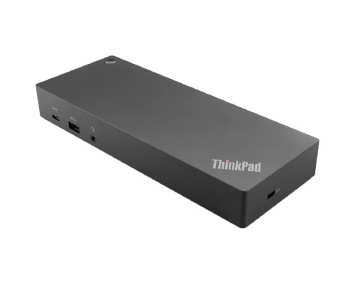 [Опция для ноутбука] Lenovo [40AF0135EU] ThinkPad Hybrid USB-C with USB-A Dock (2x DP 1.2, 2x HDMI, 3x USB 3.1, 2x USB 2.0, 1x USB-C, 1x RJ-45, 1x Combo Audio Jack 3.5mm)