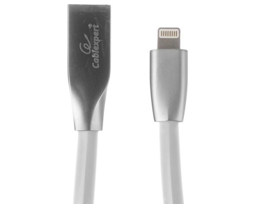 [кабели] Cablexpert Кабель для Apple CC-G-APUSB01W-1.8M, AM/Lightning, серия Gold, длина 1.8м, белый, блистер