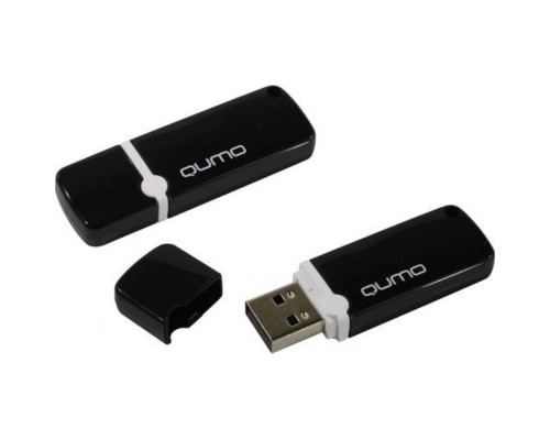 [Носитель информации] USB 2.0 QUMO 16GB Optiva 02 Black [QM16GUD-OP2-black]
