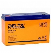 Delta HR 6-15 (15 А\ч, 6 В) свинцово- кислотный аккумулятор  