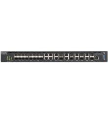 ZYXEL XS3800-28-ZZ0101F L2+ коммутатор Zyxel XS3800-28, 4xRJ-45: 1/2,5/5/10G, 8xCombo (SFP: 1/10G, RJ-45: 1/2,5/5/10G), 16xSFP+, 2 источника питания AC