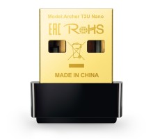 TP-Link Archer T2U Nano Сверхкомпактный двухдиапазонный USB-адаптер с поддержкой Wi-Fi AC600