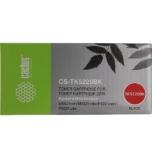 CACTUS  TK-5220Bk Тонер-картридж для Kyocera Ecosys M5521cdn/M5521cdw/P5021cdn/P5021cdw, чёрный, 1200 стр.