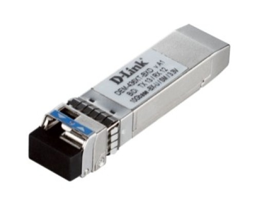 [Сетевое оборудование] D-Link 436XT-BXU/40KM/A1A PROJ WDM трансивер SFP+ с 1 портом 10GBase-BX-U (Tx:1270 нм, Rx:1330 нм) для одномодового оптического кабеля (до 40 км, разъем Simplex LC)