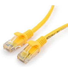 Cablexpert Патч-корд медный UTP PP10-2M/Y кат.5, 2м, литой, многожильный (желтый)