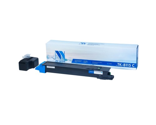 [Расходные материалы] NV Print TK-8115C Тонер-картридж для Kyocera EcoSys-M8124/EcoSys-M8130, (6000k), Cyan