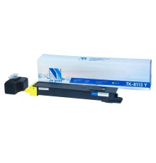 NV Print TK-8115Y Тонер-картридж для Kyocera EcoSys-M8124/EcoSys-M8130, (6000k), Yellow