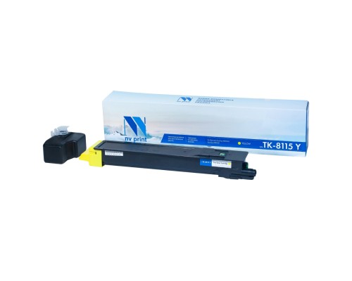 [Расходные материалы] NV Print TK-8115Y Тонер-картридж для Kyocera EcoSys-M8124/EcoSys-M8130, (6000k), Yellow