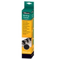 Fellowes Пружина пластиковая FS-53311 (10 мм, черный, 25 шт.)