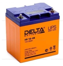 Delta HR 12-26  (12B, 26 А\ч) свинцово- кислотный аккумулятор  
