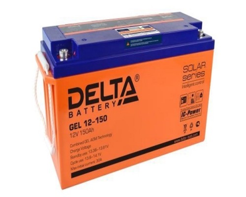 [батареи] Delta GEL 12-150(120 Ач, 12В) свинцово- кислотный аккумулятор  