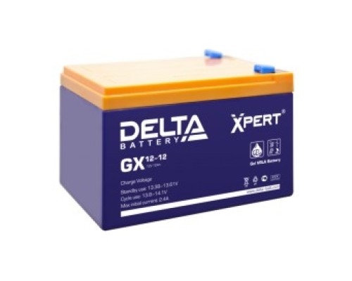 [батареи] Delta GX 12-12 (Xpert) (12 Ач, 12В) свинцово- кислотный аккумулятор  