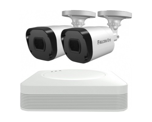 [Цифровые камеры] Falcon Eye FE-104MHD KIT Light SMART Комплект видеонаблюдения 4-х канальный гибридный {(AHD,TVI,CVI,IP,CVBS) регистратор; Видеовыходы: VGA;HDMI; Видеовходы: 4xBNC}