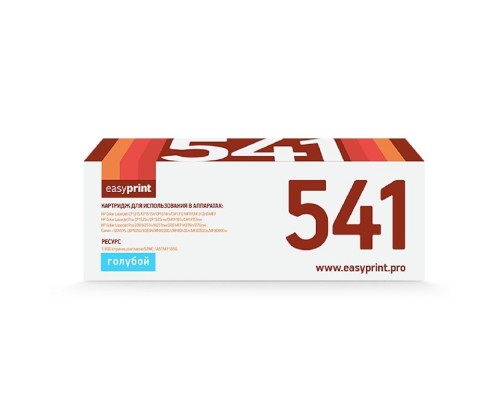 [Расходные материалы] EasyPrint  CB541A/CE321A/CF211A/Canon 716C/731C   Картридж LH-541 U для HP CLJ CP1215/CP1515/CP1525/CM1415/Pro 200 M251/M276 (1800 стр.) голубой, с чипом