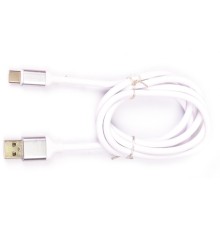 Harper Силиконовый Кабель для зарядки и синхронизации USB - USB type-C , SCH-730 white (1м, способны заряжать устройства до 2х ампер)