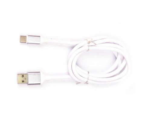 [кабели] Harper Силиконовый Кабель для зарядки и синхронизации USB - USB type-C , SCH-730 white (1м, способны заряжать устройства до 2х ампер)