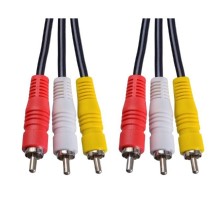 PERFEO Кабель 3xRCA вилка - 3xRCA вилка, длина 1,5 м. (R3103)