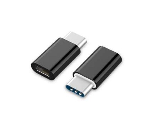 [переходник] ORIENT Переходник USB 2.0 micro-Bf (5pin) UC-201 -> Type-Cm (24pin), черный