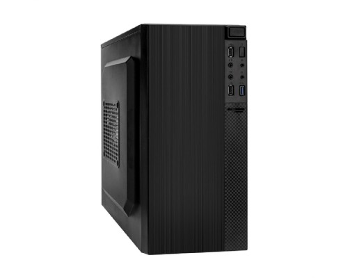 [Корпуса] Exegate EX277805RUS Корпус Minitower BAA-104U Black, mATX, <AAA400, 80mm>, 2*USB+1*USB3.0, Audio
