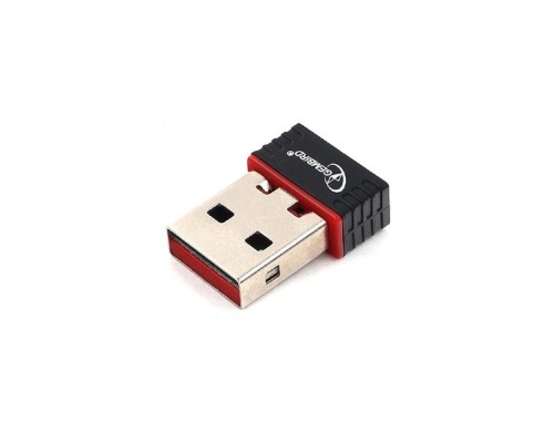 [Кабель] Gembird Сетевой микро адаптер WiFi 150 Мбит, USB, 802.11b/g/n (WNP-UA-007)