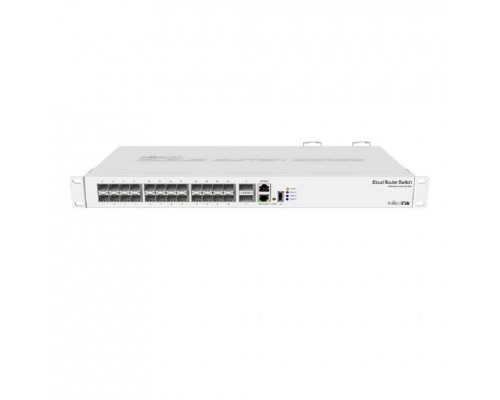 [Сетевое оборудование] MikroTik CRS326-24S+2Q+RM Коммутатор в стойку, 24х SFP+, 2x QSFP+