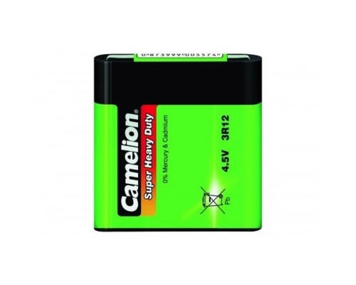 [Батарейки] Camelion 3R12 SR-1 (3R12-SP1G, батарейка,4.5В)  (1 шт. в уп-ке)
