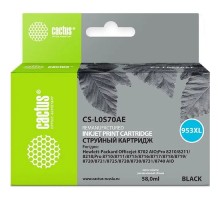 CACTUS L0S70AE Картридж №953XL для HP OJ Pro 7740/8210/8218/8710/8715, чёрный, 58 мл.