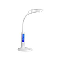 Camelion KD-823  C01  бел.LED (Свет-к наст.,8 Вт,230В, 500лм,сенс, термометр, рег.ярк и цвет.темп.)