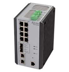ELTEX MES3508 Ethernet-коммутатор 8х10/100/1000Base-T, 2хcombo 10/100/1000Base-T/1000Base-X, L3, 20-70 VDC