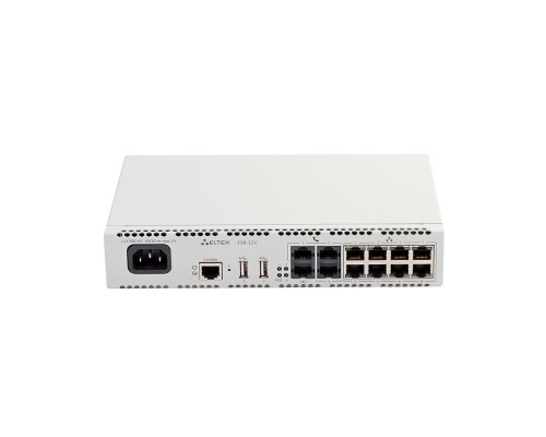 [Сетевое оборудование] ELTEX ESR-12V Сервисный маршрутизатор 8х Ethernet 10/100/1000 Base-T, 1х RS-232 (RJ-45), 2х USB2.0, 3x FXS, 1x FXO, 2 GB RAM, 220V AC