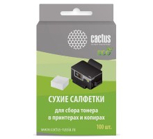 CACTUS Салфетки CS-P2003E для сбора тонера 100шт сухих