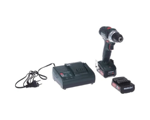 [Дрель, Шуруповерт] Metabo PowerMaxx BS 12 Акк.шпв. [601036500] {2х2.0 Ач LiIon,кейс}