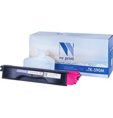 NVPrint TK-590M Тонер-картридж для Kyocera FS-C2026MFP/C2126/C2526MFP/C2626/C5250DN/P6026cdn/M6526cdn (7000k), magenta