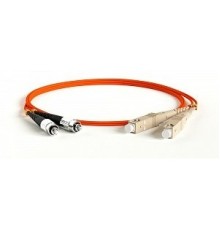Hyperline FC-D2-50-FC/­PR-SC/­PR-H-1M-LSZH-OR Патч-корд волоконно-оптический (шнур) MM 50/­125, FC-SC, 2.0 мм, duplex, LSZH, 1 м