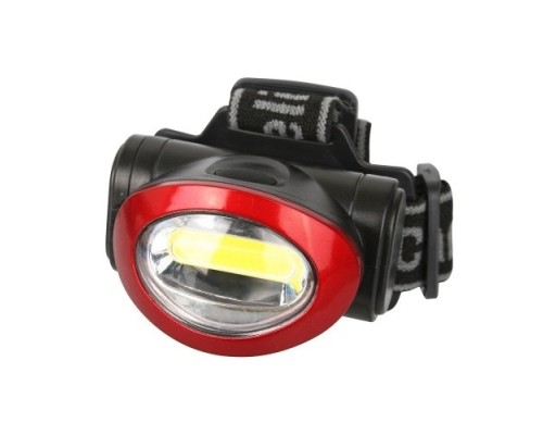 [Camelion Фонари] Camelion LED5382   (фонарь налобн, черн., COB, 4 реж, 3XLR03 в компл, пласт, откр. блист)