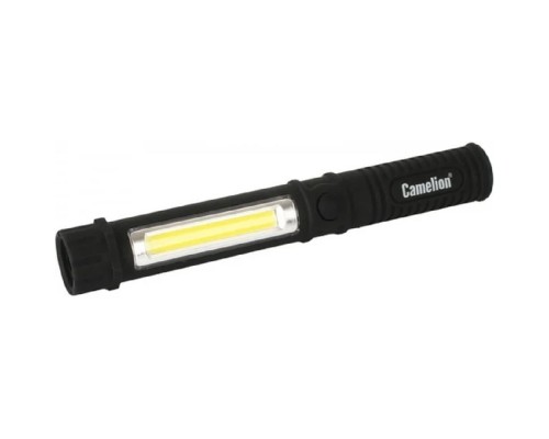 [Camelion Фонари] Camelion LED51521 (фонарь-ручка,  COB LED+1W LED, 3XR03, пластик, магнит, клипса, блистер)