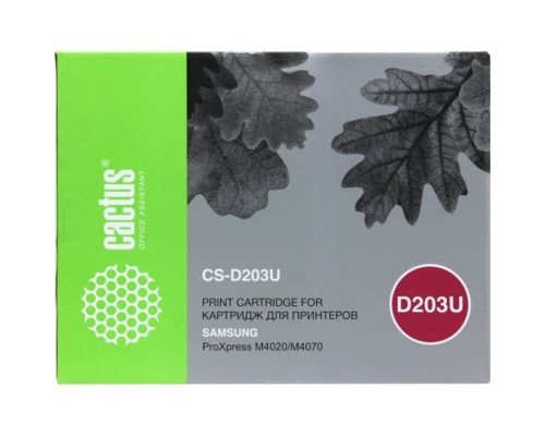 [расходные материалы] Cactus  MLT-D203U  Картридж для Samsung ProXpress M4020/M4070 (15000 стр.)