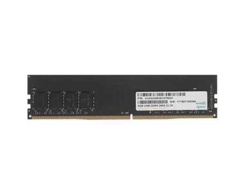 [Модуль памяти] Apacer DDR4 DIMM 4GB EL.04G2V.KNH PC4-21300, 2666MHz