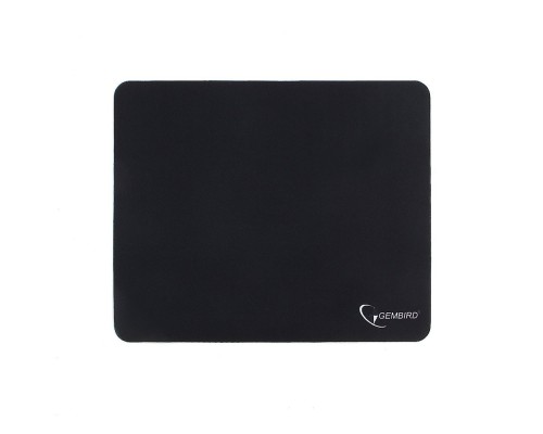 [Коврики] Коврик для мыши Gembird MP-BLACK, чёрный, размеры 250*200*2мм, полиэстер+резина