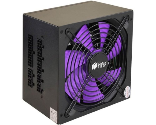 [блок питания] HIPER Блок питания HPB-700FM (ATX 2.31, 700W, Active PFC, 80Plus BRONZE, 140mm fan, Full-modular, черный) BOX
