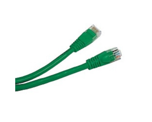 [Коммутационный шнур] Cablexpert Патч-корд UTP PP12-1M/G кат.5, 1м, литой, многожильный (зеленый)
