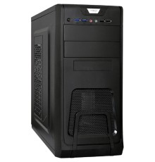 Exegate EX278392RUS Корпус Miditower Exegate CP-603 Black, ATX, <CP450W, 80mm>, 2*USB+2*USB3.0, Audio
