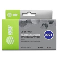 Cactus EPT0921 Картридж  для  Stylus C91/CX4300/TX106/TX117, черный (8мл)