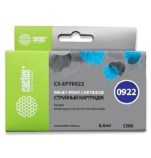 Cactus EPT0922 Картридж  для  Stylus C91/CX4300/TX106/TX117, голубой