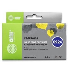 Cactus EPT0924 Картридж  для  Stylus C91/CX4300/TX106/TX117, жёлтый