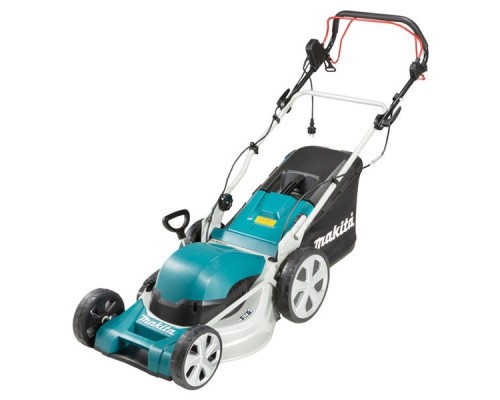 [Газонокосилка] Makita ELM4120 Газонокосилка { 1600Вт,41см,7уровн,2075мм,45л,14.5кг,кор,пластик,2Cut,инд заполнения }